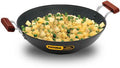 Hawkins Futura Hard Anodised Deep Fry Pan Flat Bottom Kadhai 5 L (AD50) | Grocsy