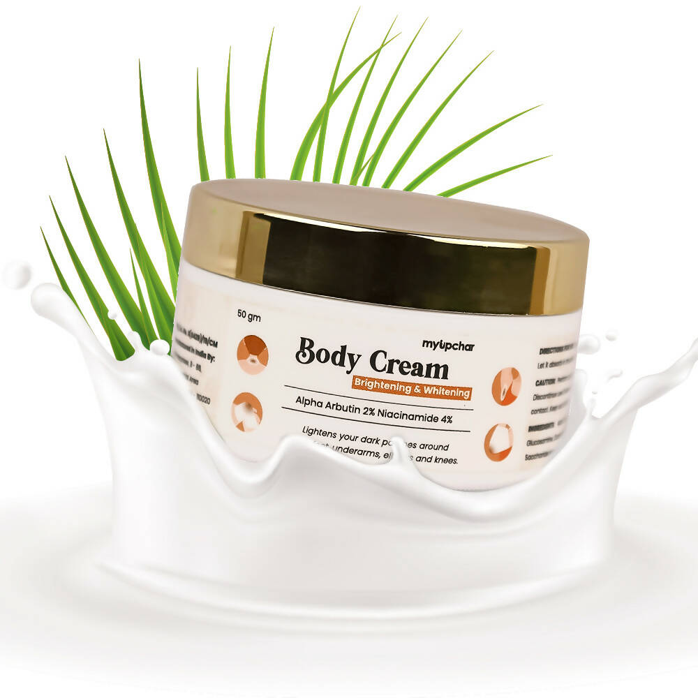 myUpchar Ayurveda Body Cream for Instant Brightening + SPF 20 | Grocsy