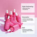 Foxtale Milky Way Rapid Spot Reduction Drops with 3% Tranexamic Acid Serum & Niacinamide - Reduces Marks and Hyperpigmentation, Evens Out Skin Tone | Grocsy