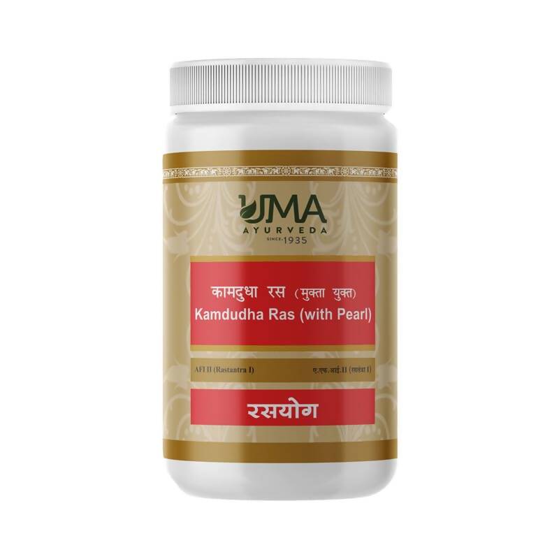 Uma Ayurveda Kamdudha Ras Tablets | Grocsy