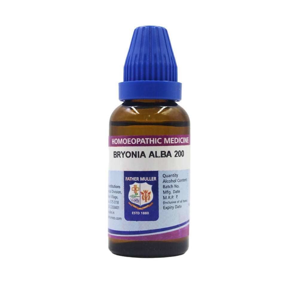 Father Muller Bryonia Alba Dilution | Grocsy