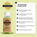 Exotic Aromas Sandalwood Essential Oil | Grocsy