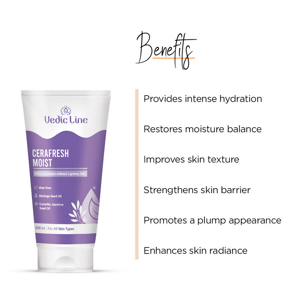 Vedic Line Cerafresh Moist Daily Moisturizer | Grocsy