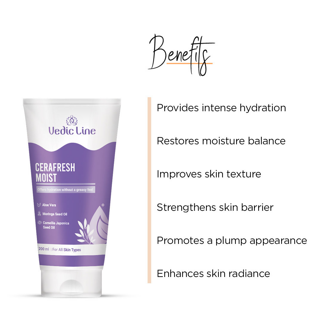 Vedic Line Cerafresh Moist Daily Moisturizer | Grocsy