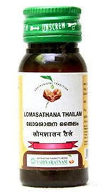 Vaidyaratnam Lomasathana Thailam | Grocsy