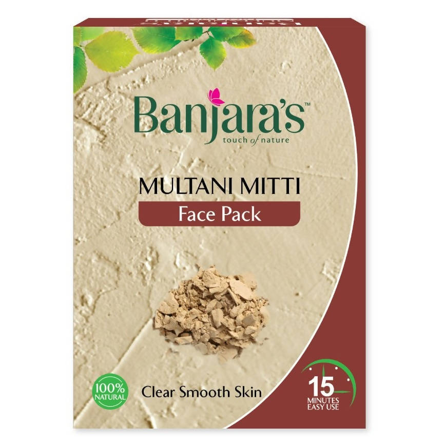 Banjara's Multani Mitti Face Pack Powder | Grocsy