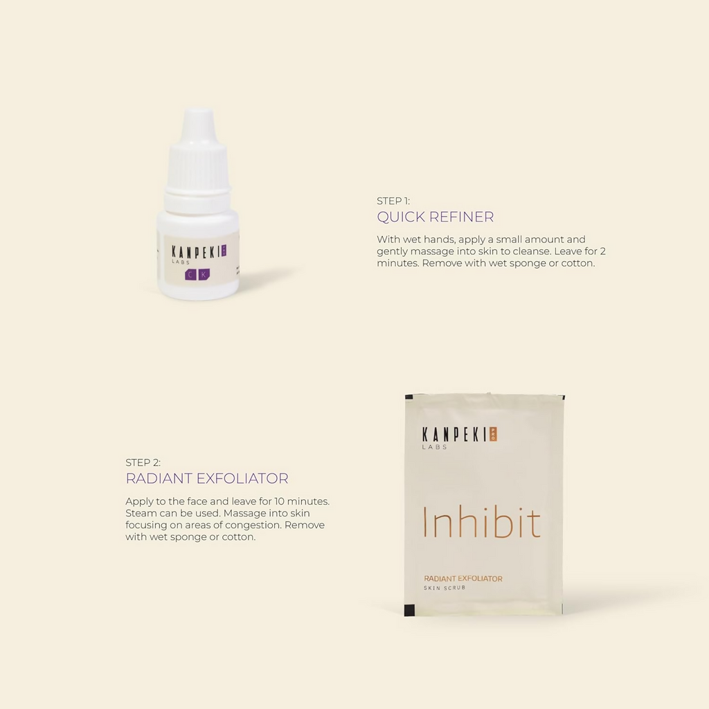 Kanpeki Pro Glow Resurface - 5 Steps Facial Kit | Grocsy