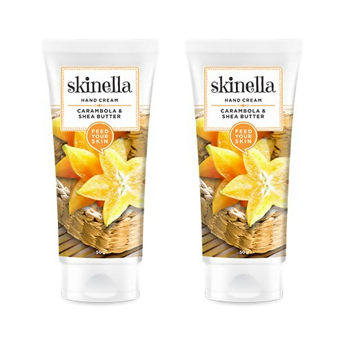 Skinella Hand Cream Carambola & Shea Butter with vitamin c Extract | Grocsy