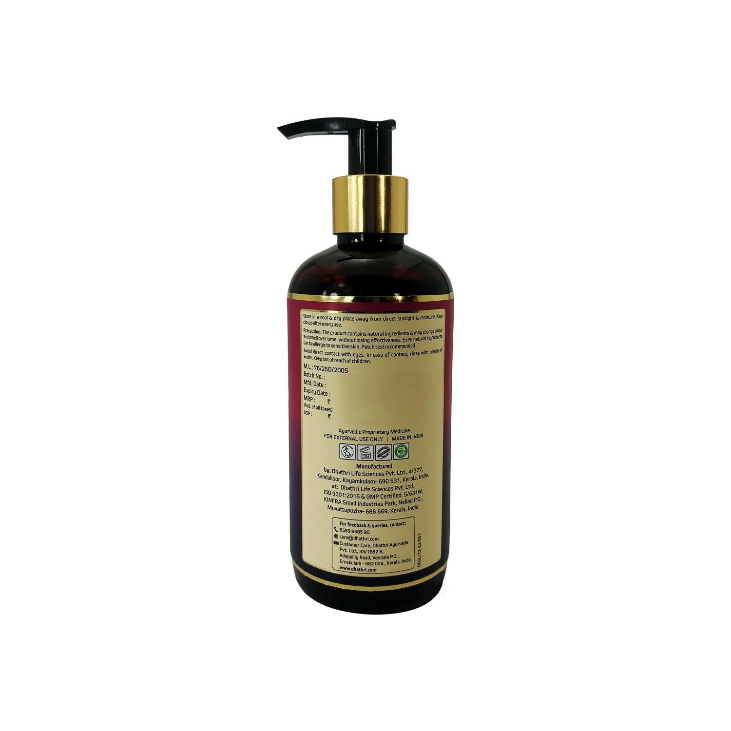 Dhathri Onion Shampoo To Promote Hair Growth & Control Hair Fall | Grocsy