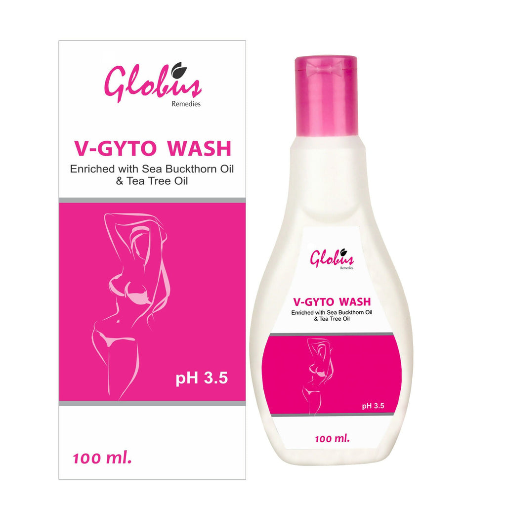 Globus Remedies V - Gyto wash enriched with Sea Buckthorn oil & Tea Tree oil | Grocsy