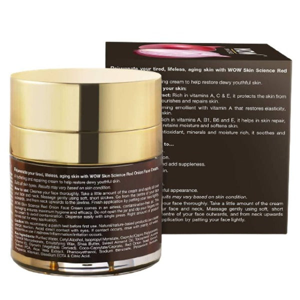 Wow Skin Science Red Onion Face Cream | Grocsy
