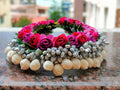 Multicolor Flower Bridal Hair Gajra | Grocsy