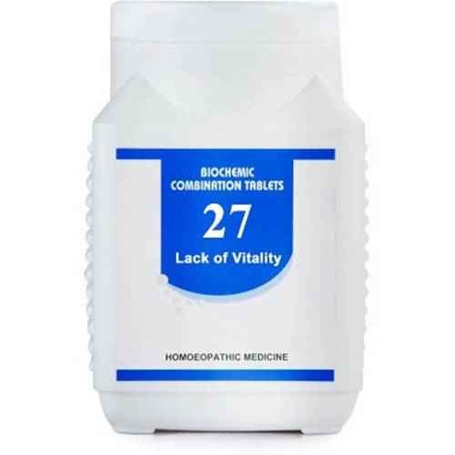 Bakson's Homeopathy Biochemic Combination 27 Tablets | Grocsy
