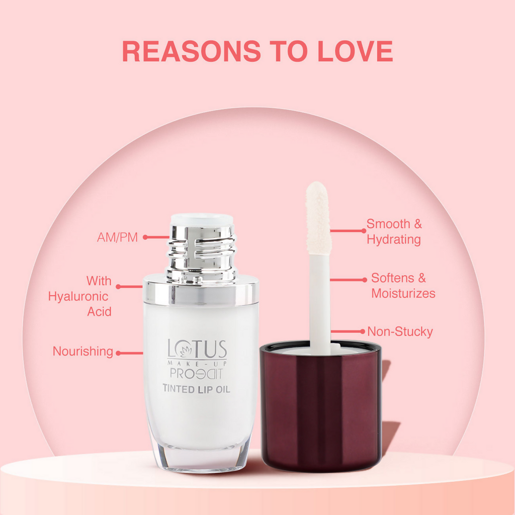 Lotus Make Up Proedit Tinted Lip Oils - Transeculant | Grocsy