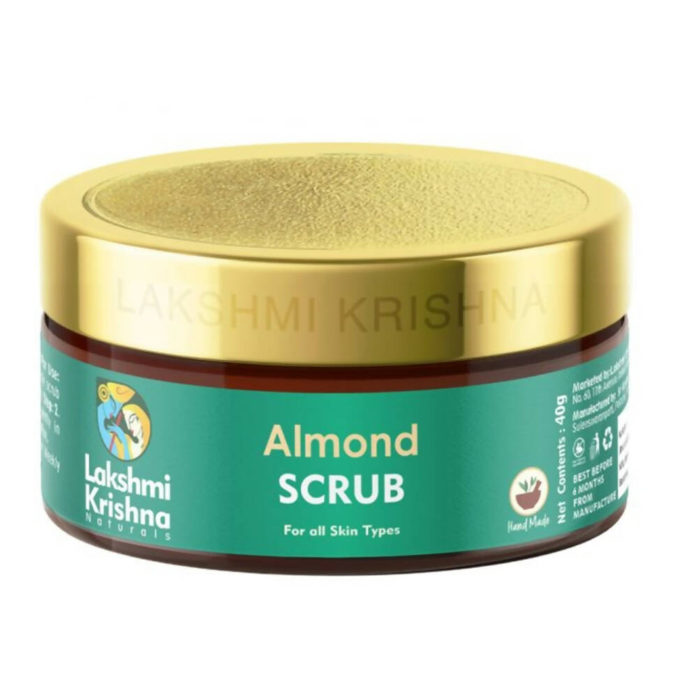 Lakshmi Krishna Naturals Almond Scrub | Grocsy