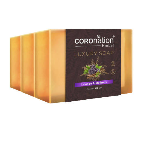 Coronation Herbal Licorice & Mulberry Luxury Soap | Grocsy