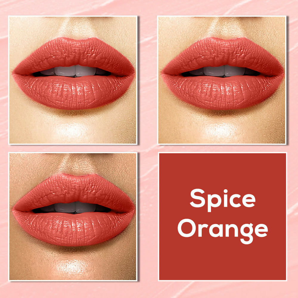 Jaquline USA Color Me Matte Liquid Lipstick - Spice Orange | Grocsy