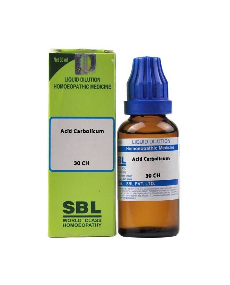 SBL Homeopathy Acid Carbolicum Dilution | Grocsy