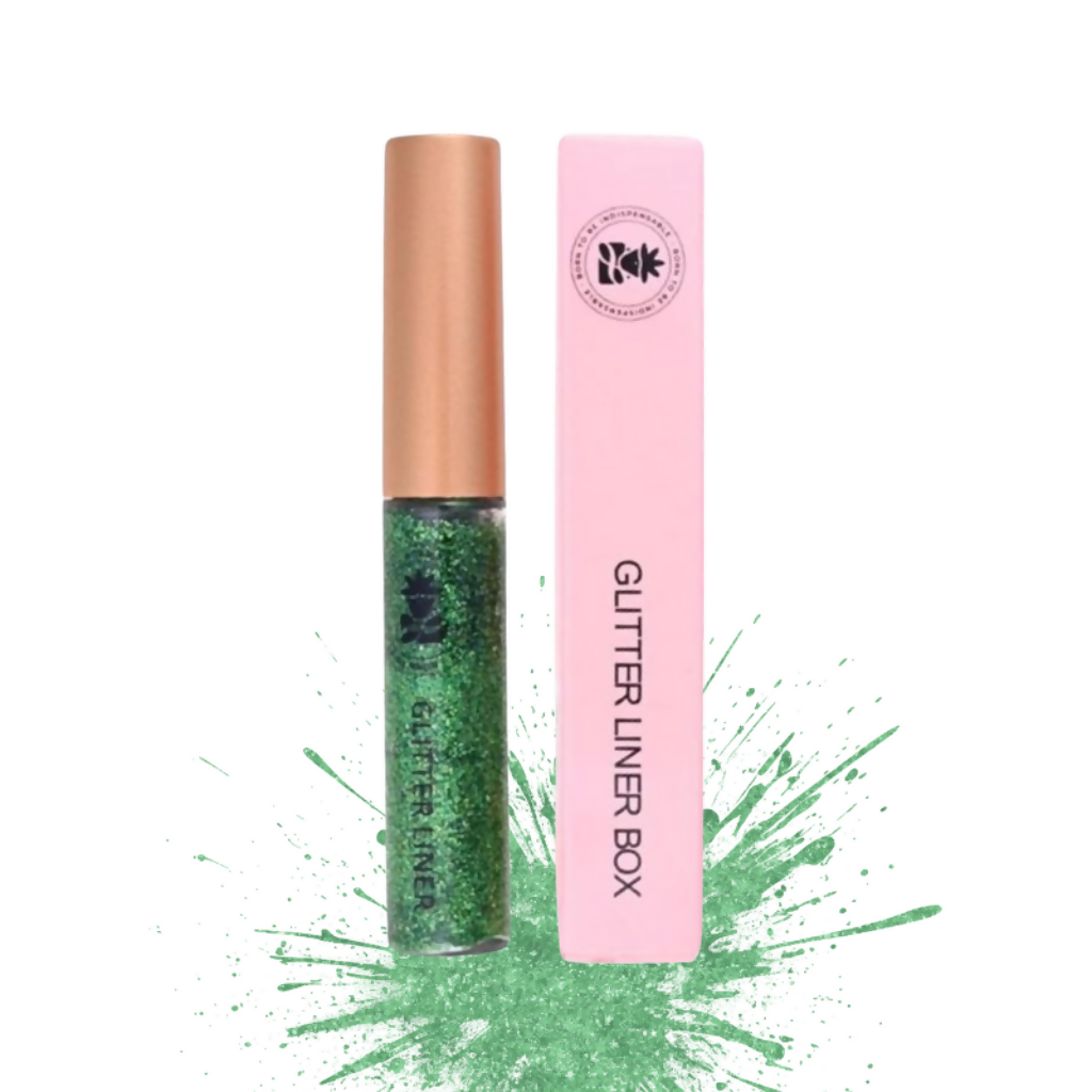 BOBI Glitter Eyeliner Green Diamond Sparkle Finish | Grocsy
