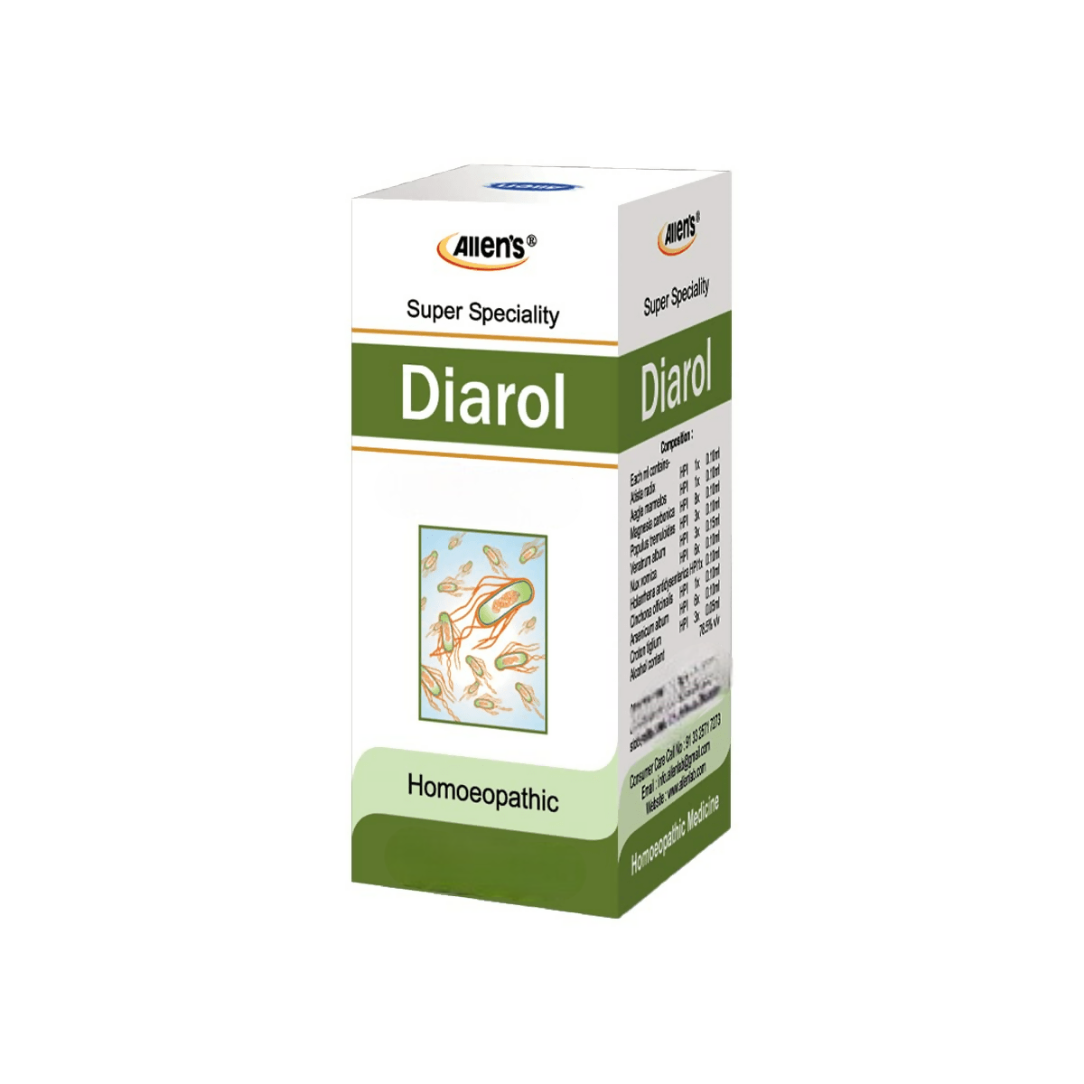 Allen's Homeopathy Diarol Drop | Grocsy