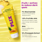 PLIX The Plant Fix Pineapple Depigmentation Regime With Fruity Toner & Cleanser | Grocsy