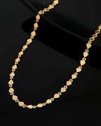 VOJ Gold-Polished Heart Shaped Chan for Women | Grocsy