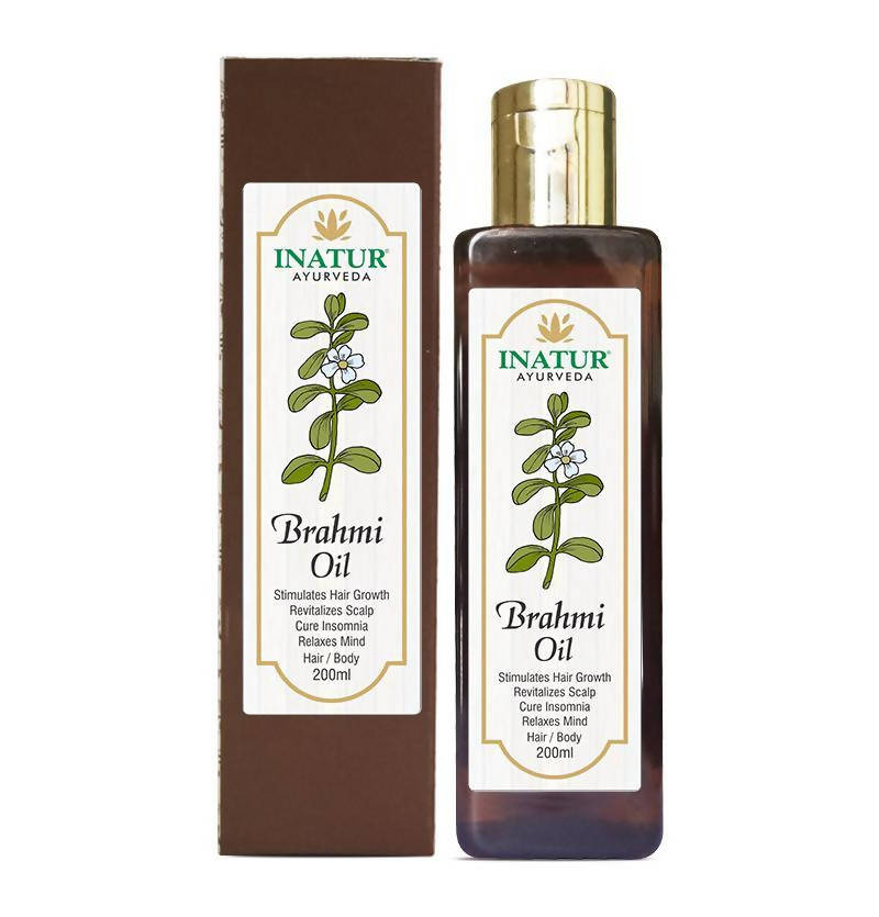 Inatur Ayurveda Brahmi Oil | Grocsy