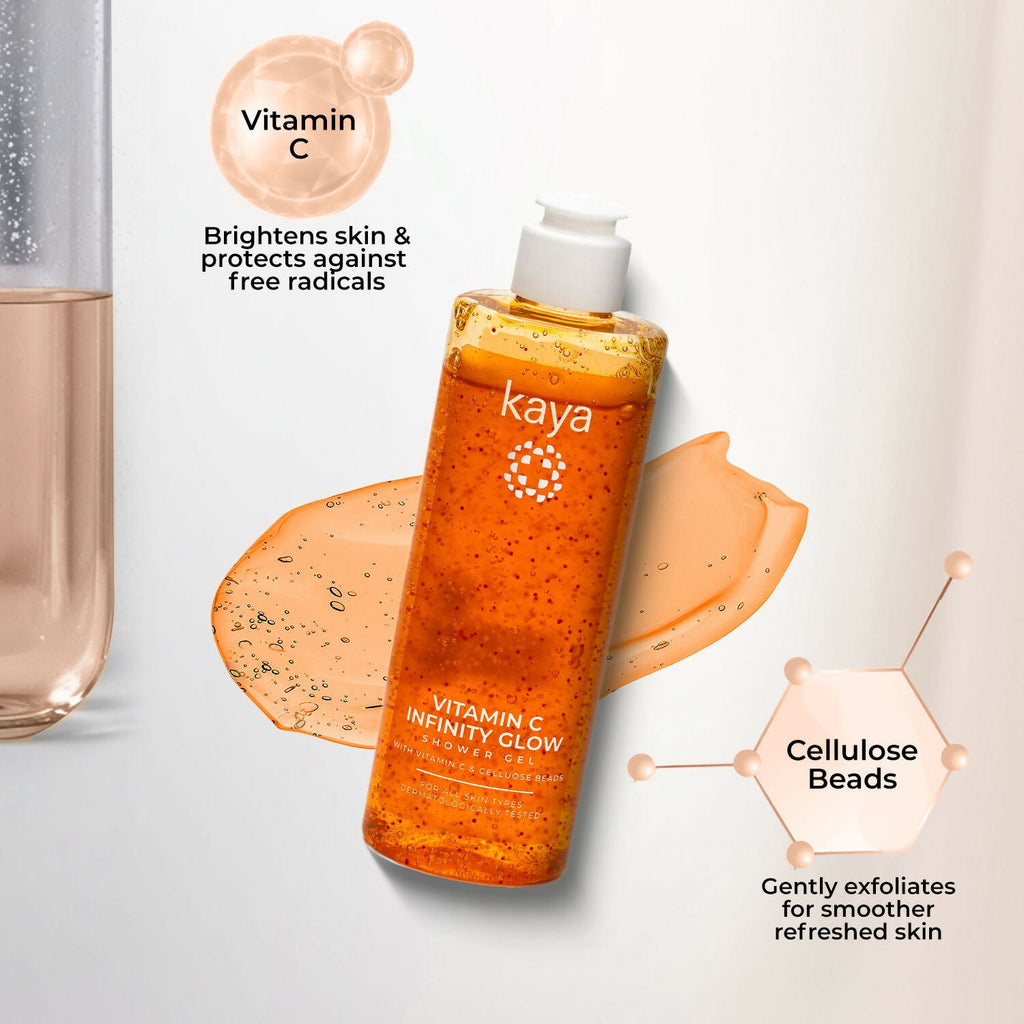Kaya Vitamin C Infinity Glow Shower Gel | Grocsy