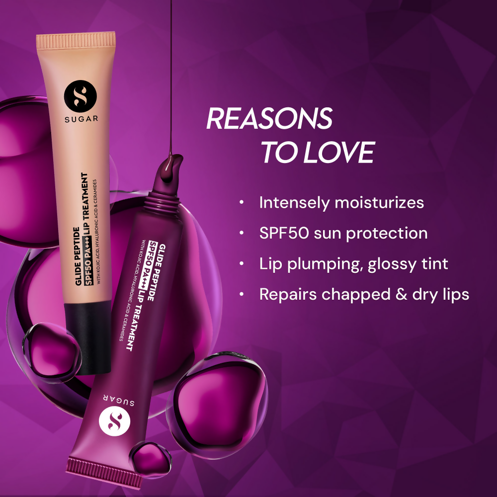 SUGAR Glide Peptide SPF50 PA+++ Lip Treatment - 02 Caramel Crepe | Grocsy