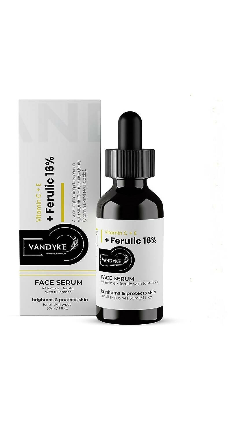 Vandyke Vitamin C + E + Ferulic 16% Face Serum | Grocsy