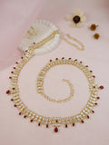 Joban Fashion Red Zinc Alloy Waist Chain For Women | Grocsy