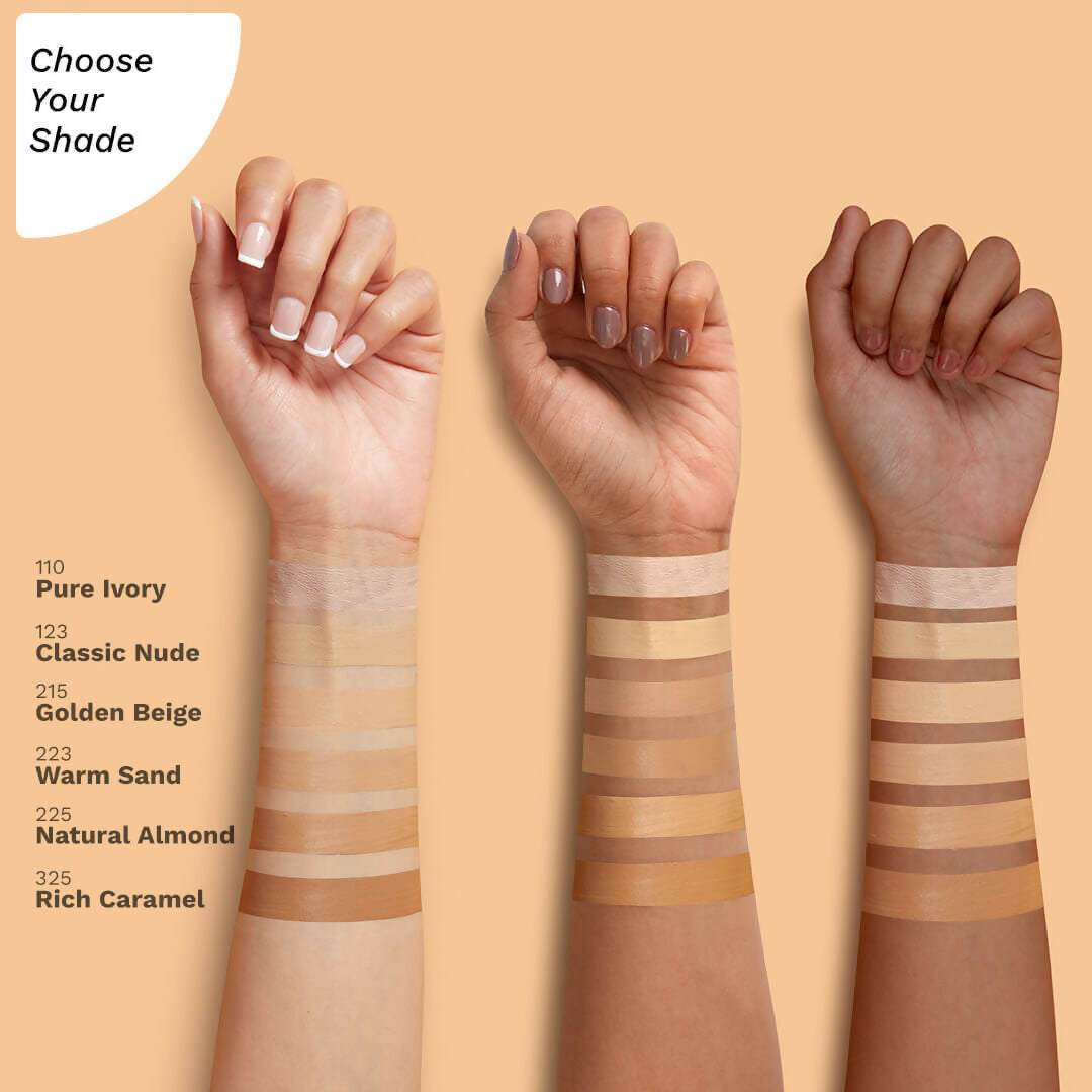 Pilgrim Dream Matte Serum Foundation With Matte & Poreless All Day Coverage Lightweight - Natural Almond | Grocsy