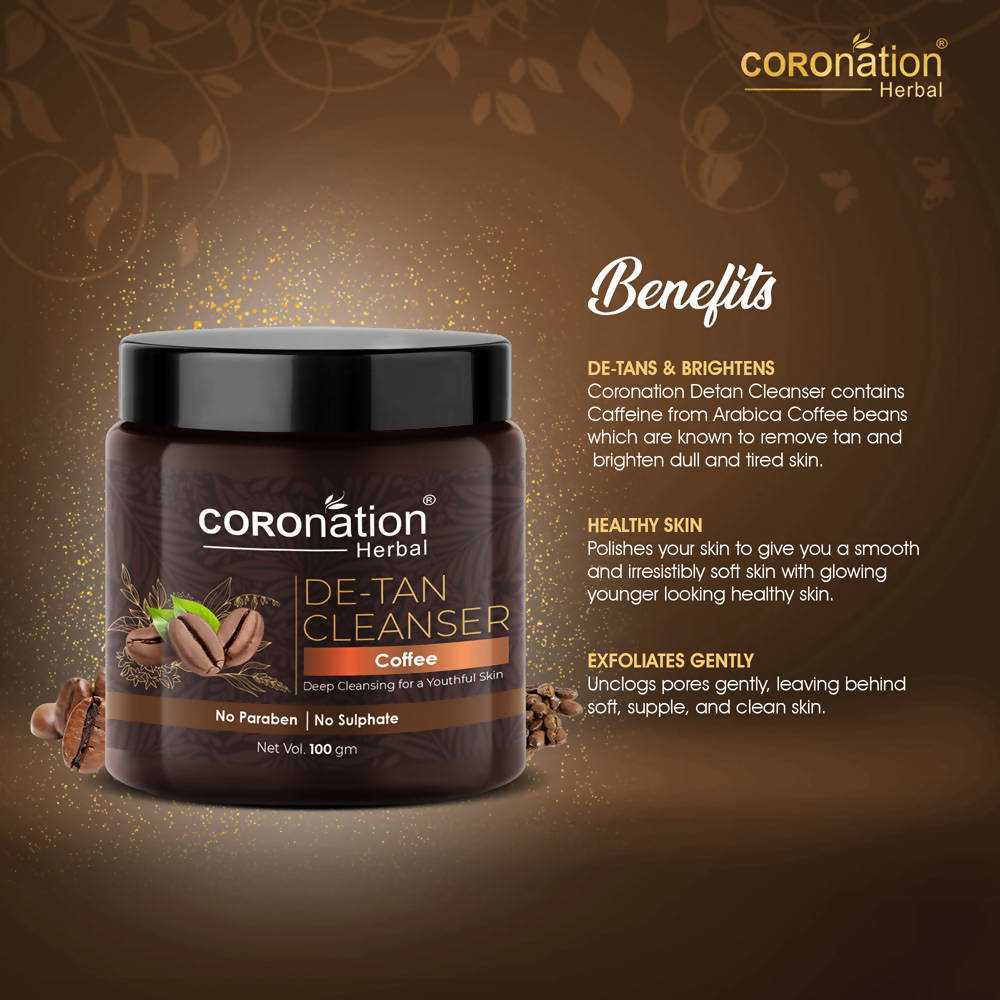 Coronation Herbal Coffee De-Tan Cleanser | Grocsy