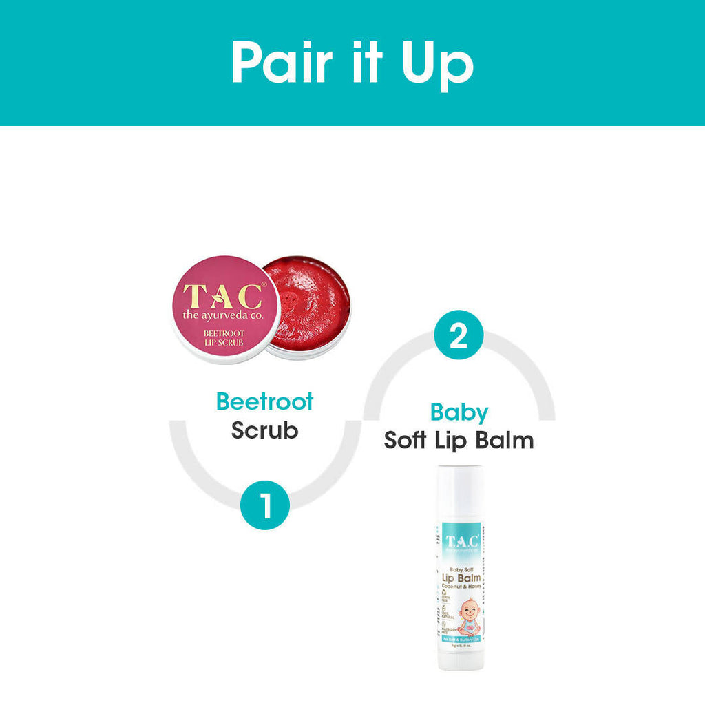 TAC - The Ayurveda Co. Baby Coconut & Honey Lip Balm | Grocsy