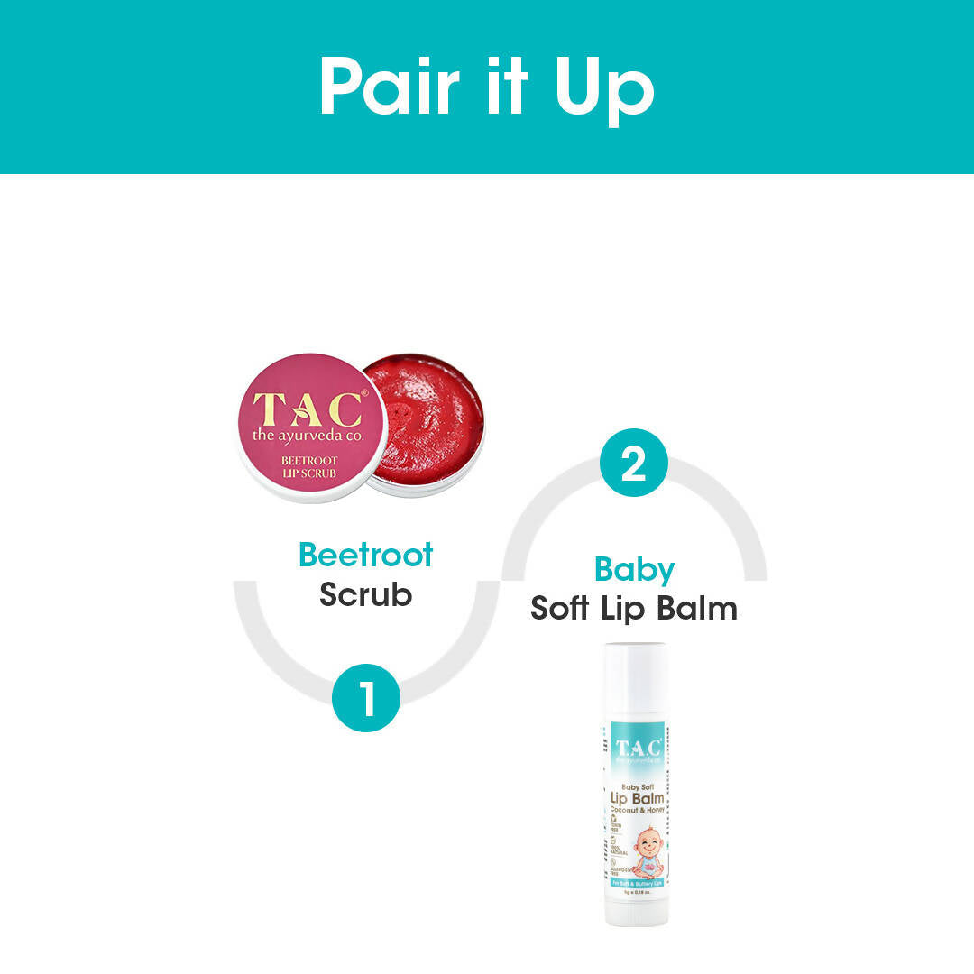 TAC - The Ayurveda Co. Baby Coconut & Honey Lip Balm | Grocsy