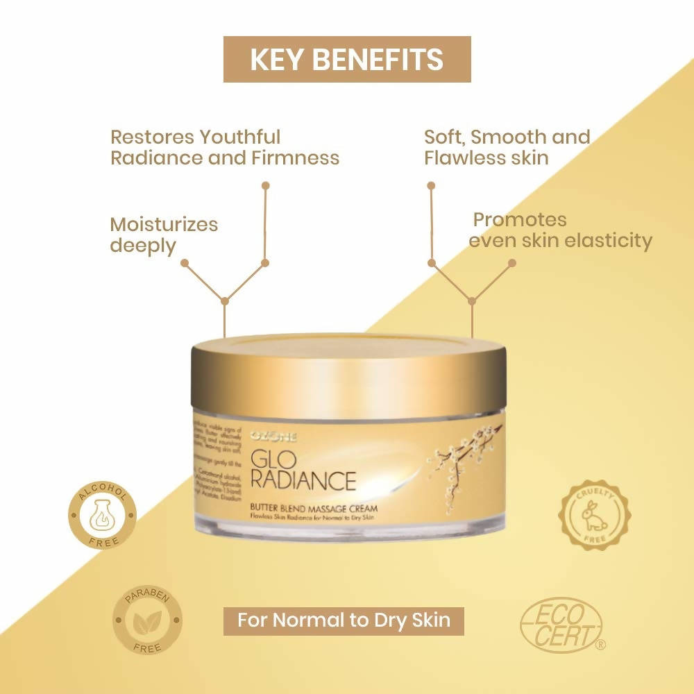 Ozone Glo Radiance Butter Blend Massage Cream | Grocsy