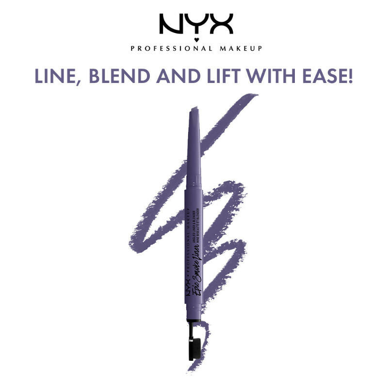 NYX Professional Makeup Epic Smoke Angled Liner & Blender - Violet Flash | Grocsy
