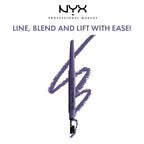NYX Professional Makeup Epic Smoke Angled Liner & Blender - Violet Flash | Grocsy