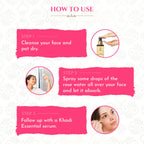 Khadi Essentials 100% Pure Wild Rose Water | Grocsy