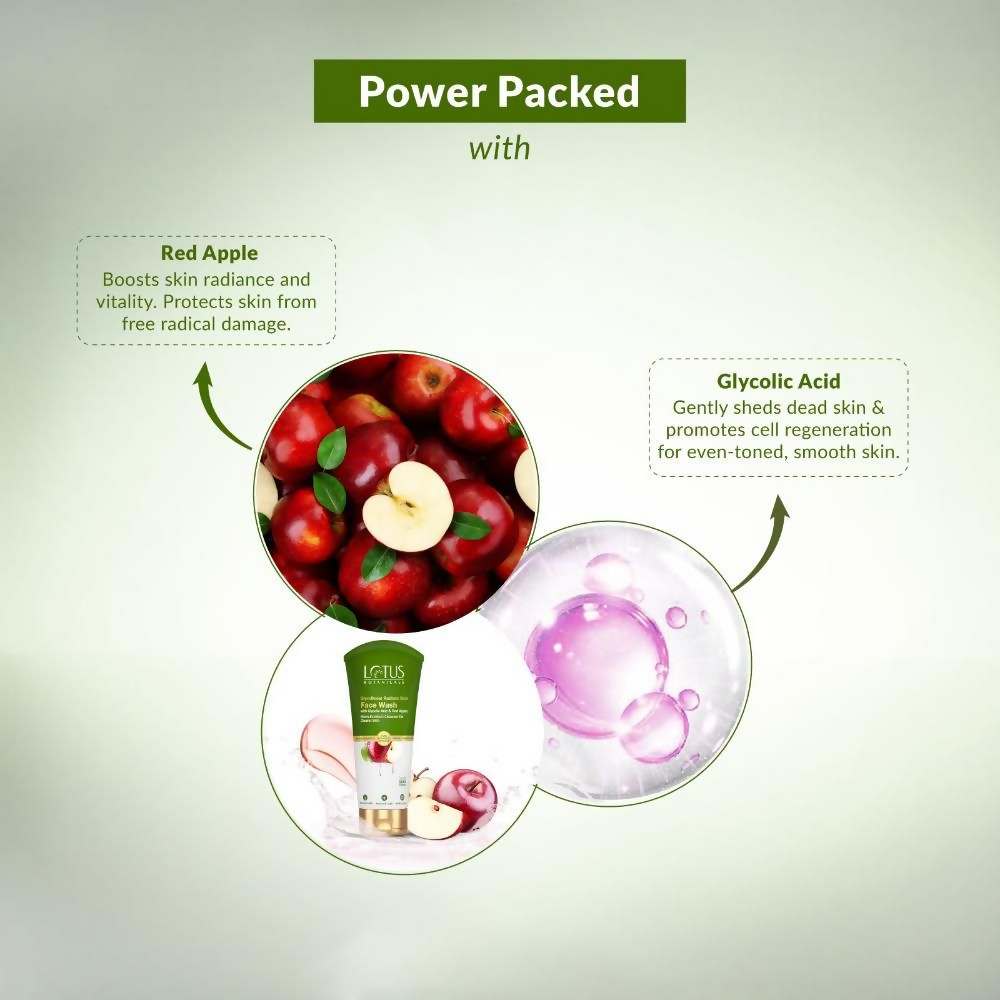 Lotus Botanicals GlycoBoost Radiant Skin Face Wash | Grocsy