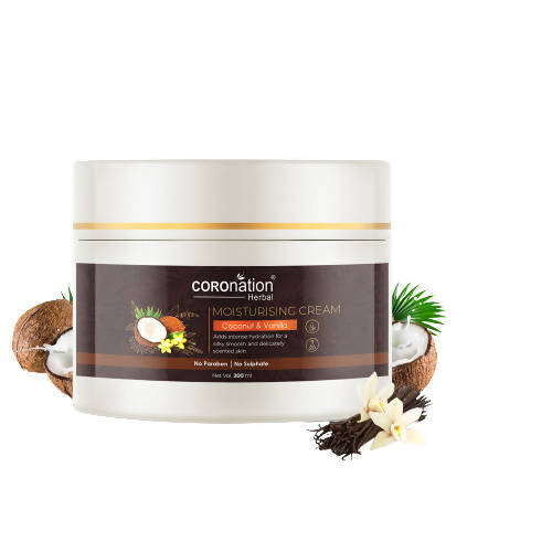 Coronation Herbal Coconut and Vanilla Moisturizing Cream | Grocsy