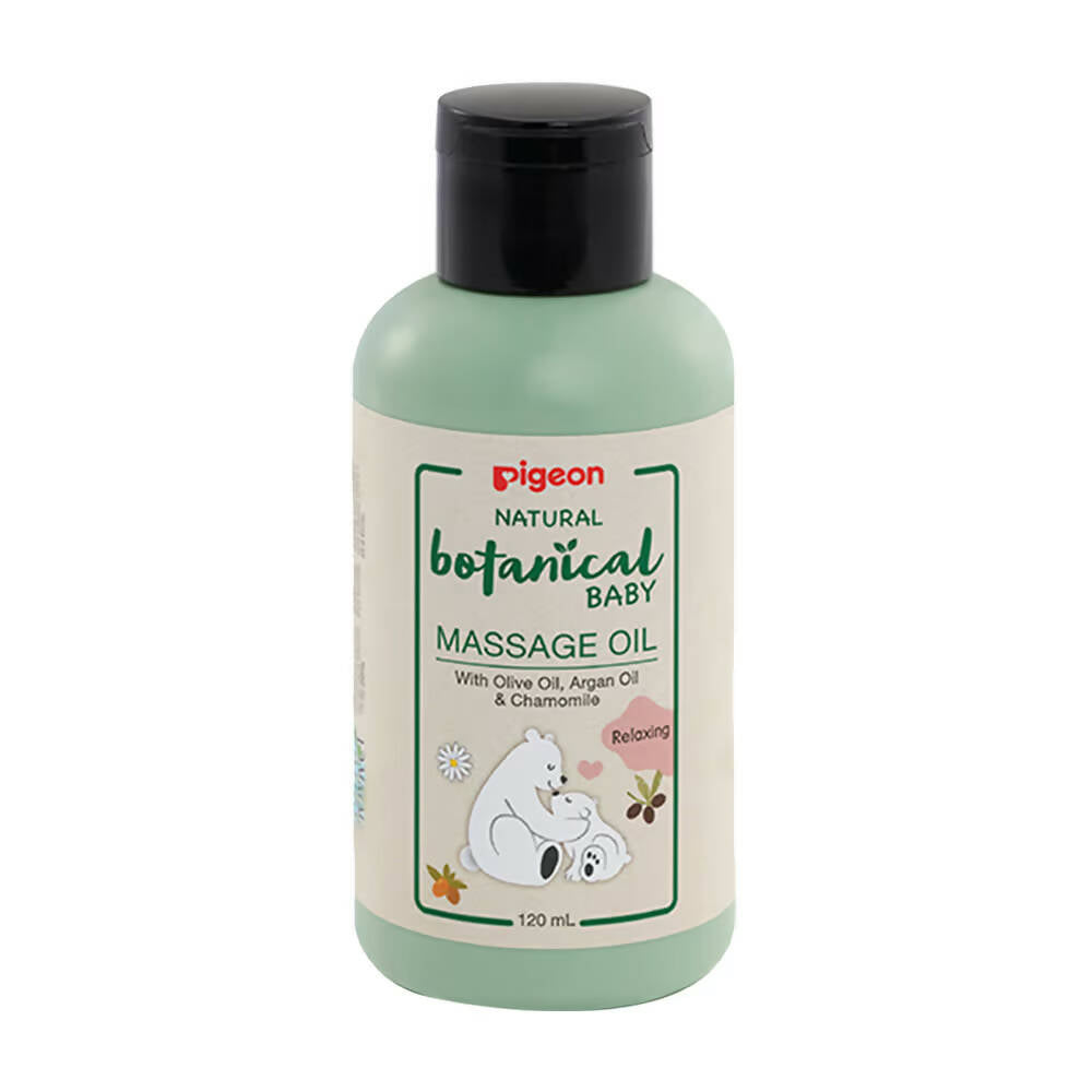 Pigeon Natural Botanical Baby Massage Oil | Grocsy
