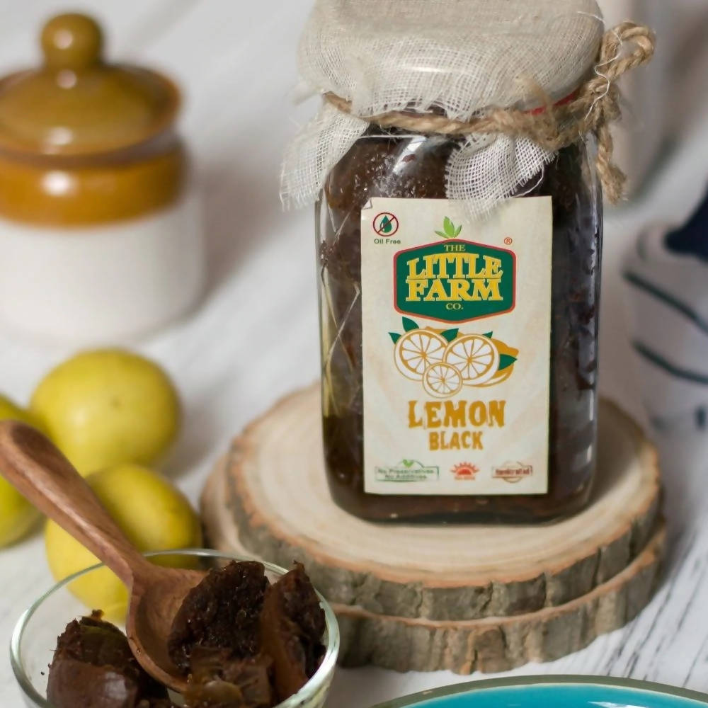 The Little Farm Co Lemon Black Pickle | Grocsy