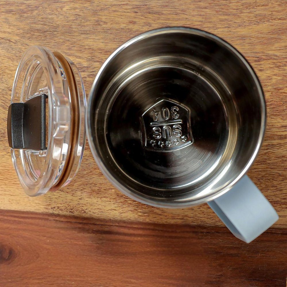 Udyan Tea Stainless Steel Insulated Mug - Frost Blue | Grocsy