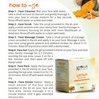 Globus Naturals Brightening Ubtan 6 Step Facial Kit | Grocsy