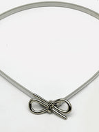 NVR Women Circular Silver Plated Stretchable Metal Belt | Grocsy