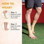 Orth-rem Ankle Stabilizer Foot Sleeve (Pair) | Grocsy