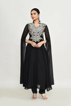 Joban Fashion Black Rayon Tunic | Grocsy