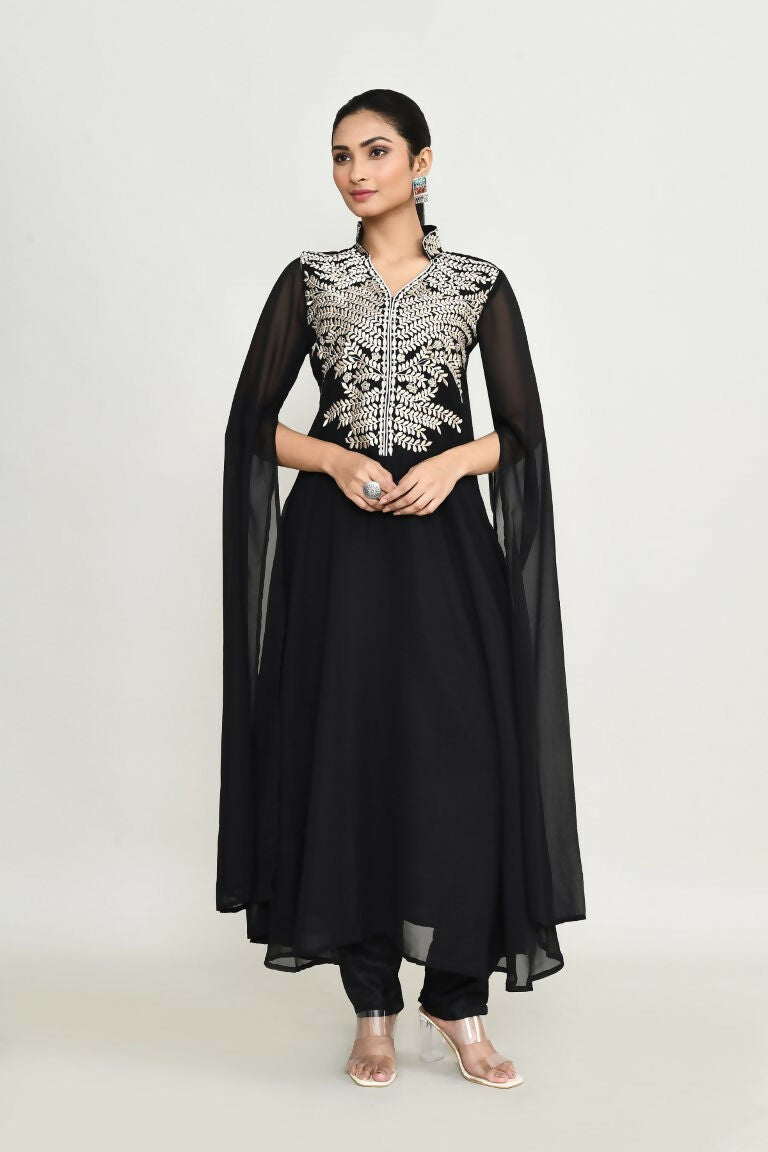 Joban Fashion Black Rayon Tunic | Grocsy