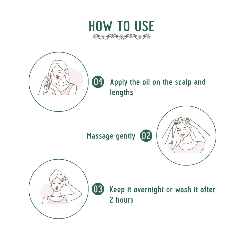 Avimee Herbal Amla Hair Oil For Grey Hair & Dandruff With Vitamin E and Amla Seed Oil | Grocsy